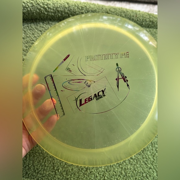 Legacy Discs Prototype Driver RARE Blueprint Stamp Pinnacle Plastic 171G